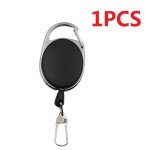 Porte - badge rtractable pour la pche a la mouche, rtracteur zinger avec rinitialisation a ressort ...