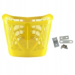 Porte - bagages avant pour vélo, courses, pique - nique, jaune Porte - bagages avant pour vélo, courses, pique - nique, jaune