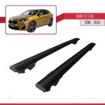 Porte - bagages de toit - bmw - hook - aluminium - noir - charge utile 300 kg