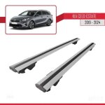 Porte - bagages de toit - kia - hook - aluminium - gris - charge utile 300 kg