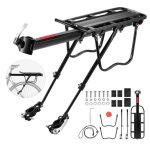 Porte bagage vlo arrire, porte bagage vtt arrire rglable, porte vlo universel, libration rapide, ...