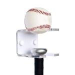 Porte - balles de baseball, support mural pour battes de baseball, prsentoir en acrylique, etagre de ...