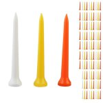 Porte - balles de golf en pe pour tees, plus résistant, 69mm, accessoires de golf, new - 100pcs Porte - balles de golf en pe pour tees, plus résistant, 69mm, accessoires de golf, new - 100pcs