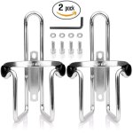 Porte bouteille en alliage d'aluminium pour vtt, 2 pices, cage a gobelets d'eau pour vlo de montagne, ...