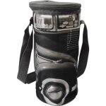 Porte bouteille isotherme - surftrip - gris - 1, 5 l - multisport - camping