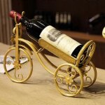 Porte - bouteilles de vin vintage en fer forgé en forme de vélo, porte - bouteilles de vin pour tricycle ... Porte - bouteilles de vin vintage en fer forgé en forme de vélo, porte - bouteilles de vin pour tricycle ...
