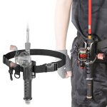 Porte - canne de pêche a ceinture ajustable, etui de canne a pêche en mer pour bateau, accessoires Porte - canne de pêche a ceinture ajustable, etui de canne a pêche en mer pour bateau, accessoires