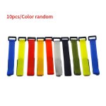 Porte - canne a pche en nylon, 10 pices, ajustable, portable, rutilisable, sangle d'extrieur, outil ...