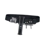 Porte - canne a p�che portable noir avec ceinture yd11037