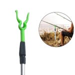 Porte - canne de pche tlescopique rglable, support extensible, accessoires 50 - 80cm