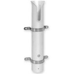 Porte canne pike'n bass fixation a brides - modle : p. canne pvc blanc fixation a brides