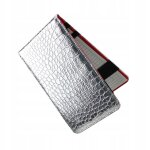 Porte - carte de score de golf en cuir, couverture multifonctionnelle pour carnet de distances, argent ...