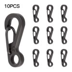 Porte - clés en alliage de zinc, 10 pièces, clips en forme de d, petits mousquetons polyvalents, boucles, ... Porte - clés en alliage de zinc, 10 pièces, clips en forme de d, petits mousquetons polyvalents, boucles, ...