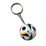 Porte - cls de football europen 2024 cadeau d'quipe nationale de football porte - cls pendentif en ...