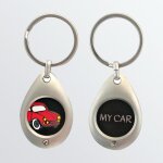 Porte - cles jeton auto retro zigoh! - zigoh