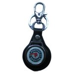 Porte cl logo pontiac service bleu en simili cuir et mtal voiture amricaine