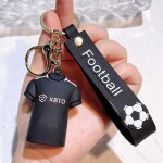 Porte - cls mess - i football star pour hommes et femmes, porte - cls, pendentif, joueur de football, ...