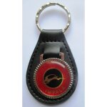 Porte cl mtal cuir chevrolet impala rouge auto voiture americaine