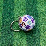 Porte - cls mini football pvc pendentif de l'quipe d'angleterre 2024 coupe d'europe club team flag ...