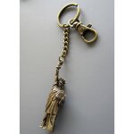 Porte cl� statue de la libert� dor� 3d en metal auto moto usa