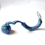 Porte - cls en ulde parachute avec boule d'acier d'autodfense, equipement de plein air, survie sauvage, ...