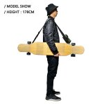 Porte - epaule universel pour planche a roulettes, sac a dos rglable pour longboard, ceinture pour planche ...