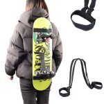 Porte - epaule universel pour planche a roulettes, sac a dos rglable pour longboard, ceinture pour planche ...
