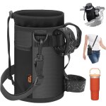 Porte gourde velo sans vis bidon porte velo avec poche en maille et bandouli�re porte gourde vtt pour ...