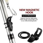 Porte - hame�on magn�tique de p�che, support pour hame�on, app�t de s�curit� en plastique, accessoire ...