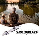 Porte moulinet de pche durable, equipement portable, supports de sige, clips de canne a pche, supports ...