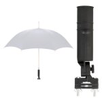 Porte parapluie universel noir pour chariot de golf, support durable, angle rglable pour buggy, landau ...
