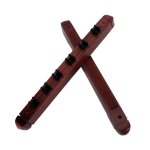 Porte - queues 6 places support de queue de billard mural en bois style roman magideal