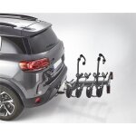 Porte - v�los sur attelage rabattable 4 v�los - mottez diane 4 / a040p4ra
