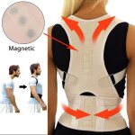 Posture ceinture magnétique correcteur dos soutien maintien réglable unisexe s Posture ceinture magnétique correcteur dos soutien maintien réglable unisexe s