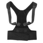 Posture ceinture magnétique correcteur lombaire epaule dos soutien réglable noir l Posture ceinture magnétique correcteur lombaire epaule dos soutien réglable noir l
