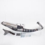 Pot d echappement giannelli pour scooter aprilia 50 sr r factory 2004 a 2009 neuf