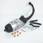 Pot d echappement leovince pour scooter gilera 50 runner pure jet 2008 a 2011 7447 touring neuf