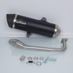 Pot d echappement leovince pour scooter honda 125 nss forza sans abs 2017 a 2020 nero inox 14052 neuf ...