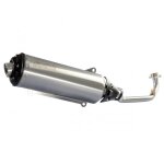 Pot d echappement polini pour scooter kymco 400 x - citing 2012 a 2020 190. 0048 / inox neuf