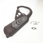 Pot d echappement polini pour scooter yamaha 50 bw's easy 2013 a 2017 200. 0311 neuf