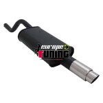 Pot echappement sport clio 98 - 2005 1x76mm perf Pot echappement sport clio 98 - 2005 1x76mm perf