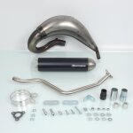 Pot d echappement tecnigas pour moto peugeot 50 xps 2002 a 2010 e - nox steel / 061254121 neuf