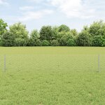 Poteaux de clture vidaxl 5 pcs u - channel 40 cm acier galvanis, clture hexagonale vidaxl 0. 4x10 ...