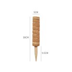 Poteau d'escalade pour plantes en fiber de coco, bton de vigne pour mousse de coco, support d'extension, ...