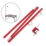 Poteau de lampe de camping en plein air portable, tente, durable, pliable, réglable, support de lanterne ... Poteau de lampe de camping en plein air portable, tente, durable, pliable, réglable, support de lanterne ...