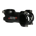 Potence vtt ergotec piranha alu noir 31. 8 l70mm + - - 6(homologue niveau 6)