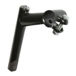 Potence vtt a plongeur p2r acier 22. 2mm cintre 25, 4 l 80mm noir