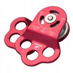 Poulie d'arrimage triple d'escalade extérieure avec capacité de charge de 30kn pour arboristes avec cordes ... Poulie d'arrimage triple d'escalade extérieure avec capacité de charge de 30kn pour arboristes avec cordes ...