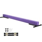 Poutre de gymnastique r�glable pour enfants - duoku - 2410 mm - barre d'equilibre avec 2 modes et 5 niveaux ...