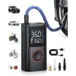 Powools compresseur d'air portable avec manomtre, led & arrt auto - 150 psi.